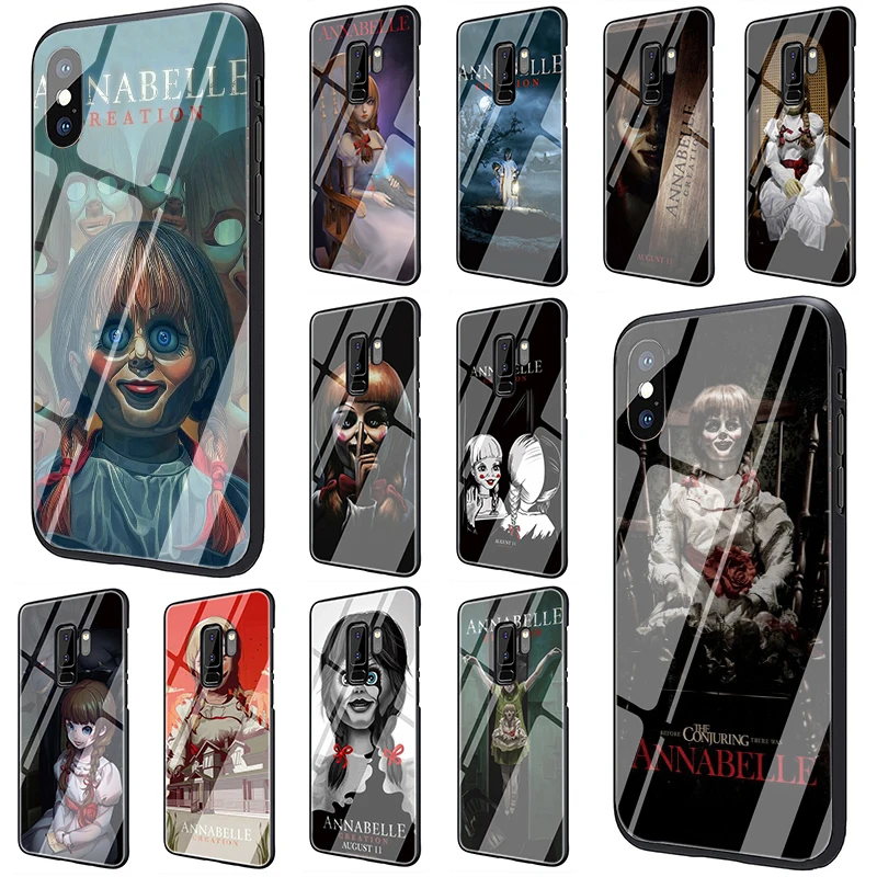 Annabelle Creation Horror Movie Tempered Glass phone case for Samsung S7 Edge S8 S9 S10 Plus Note 8 9 A10 20 30 40 50 60 70
Annabelle Creation Horror Movie Tempered Glass phone case for Samsung S7 Edge S8 S9 S10 Plus Note 8 9 A10 20 30 40 50 60 70
