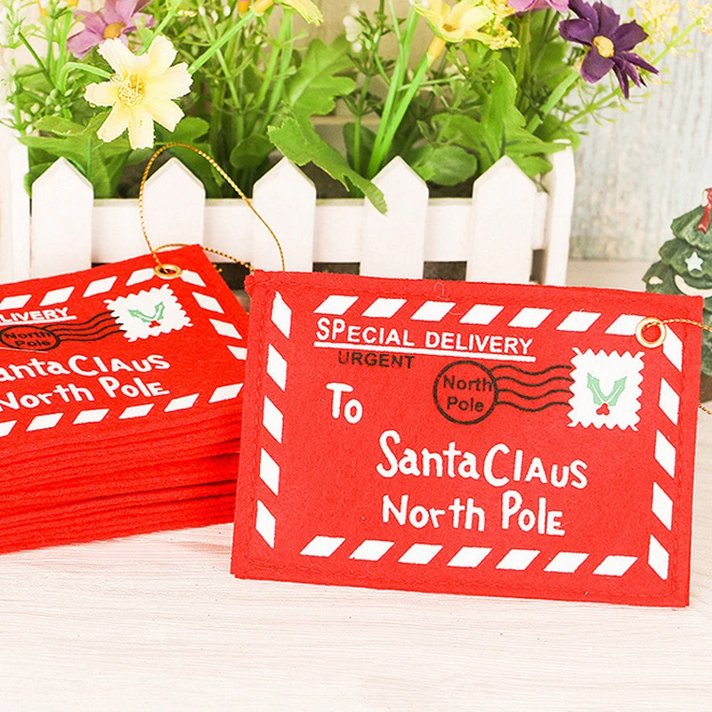 5 Pcs/lot Merry Christmas tree dress up pendant Non-woven envelope Candy Card bag Decor portable Christmas Gift Bags
5 Pcs/lot Merry Christmas tree dress up pendant Non-woven envelope Candy Card bag Decor portable Christmas Gift Bags