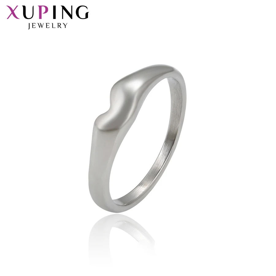 Фото Xuping модные круглые кольца из нержавеющей стали ювелирные изделия для мужчин и