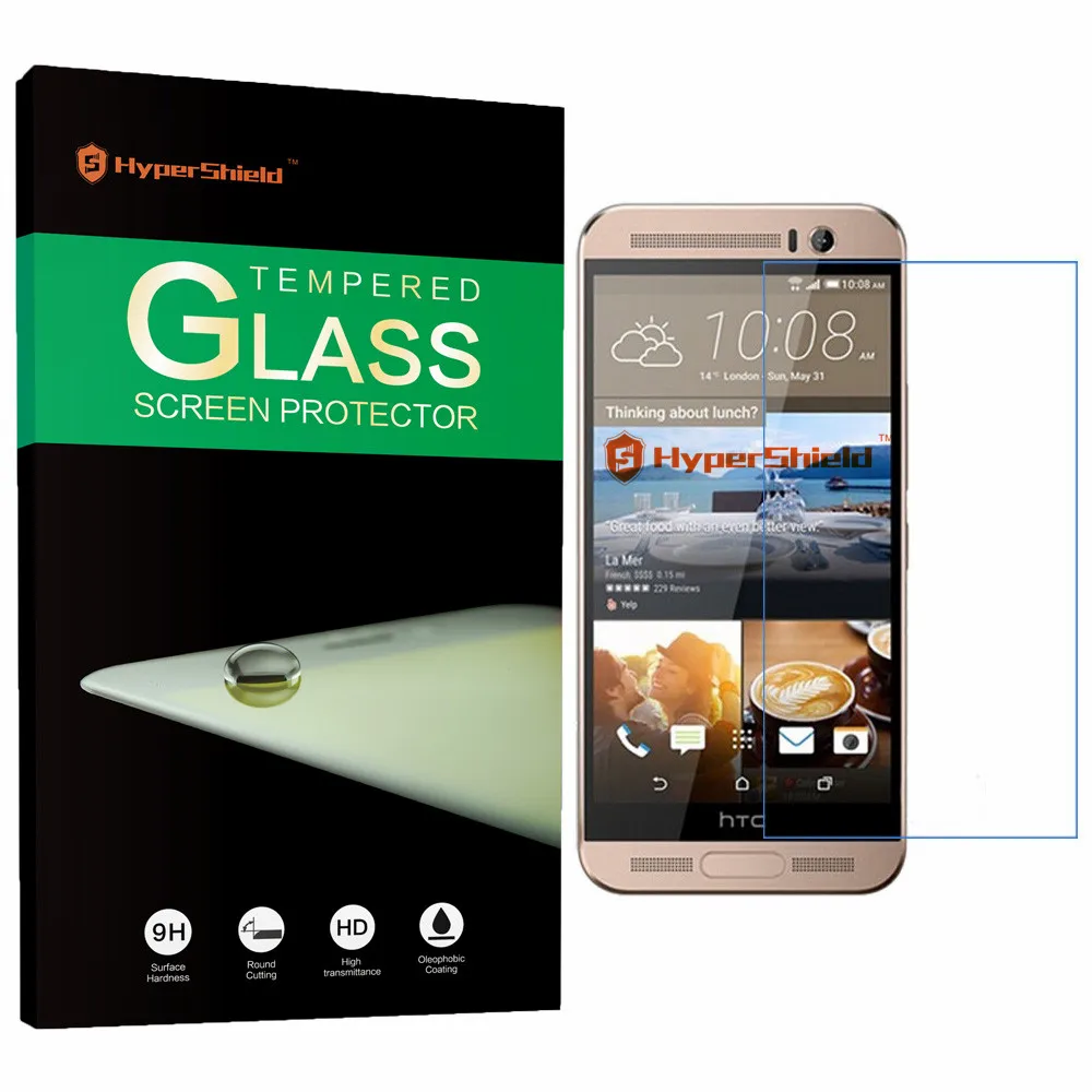 HyperShield 2.5D 9H Hardness Anti-Burst 100% Tempered Glass Screen Protector Protective Film For HTC One ME |