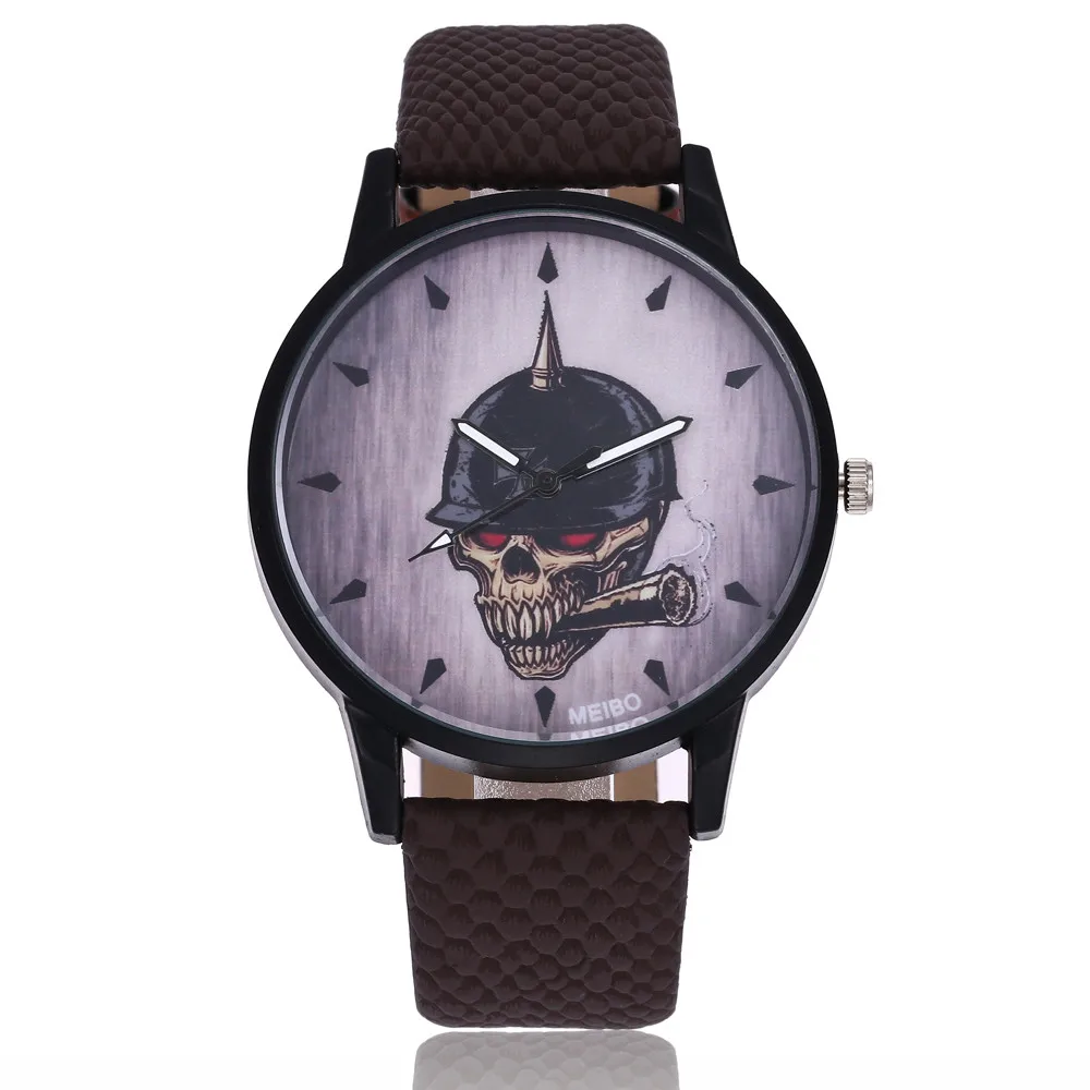 NEW Watches Best Quality Geneva Platinum watch Women Men Fashion Skull Leather Band Analog Quartz Round Wrist Watch dropship P30
NEW Watches Best Quality Geneva Platinum watch Women Men Fashion Skull Leather Band Analog Quartz Round Wrist Watch dropship P30