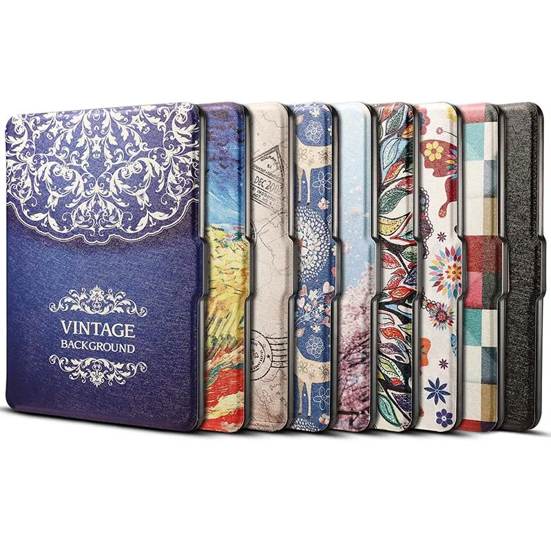 Painted Case For Amazon Kindle Paperwhite 1 2 3 Patterned PU Leather + Hard PC Smart Case Cover Skin
Painted Case For Amazon Kindle Paperwhite 1 2 3 Patterned PU Leather + Hard PC Smart Case Cover Skin