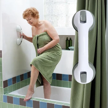 Practical Super Grip Suction Cup Fridge Bathroom Shower Grab Support Bar Handle Rail For Elderly Bath Shower Tub Handle Grip
Practical Super Grip Suction Cup Fridge Bathroom Shower Grab Support Bar Handle Rail For Elderly Bath Shower Tub Handle Grip