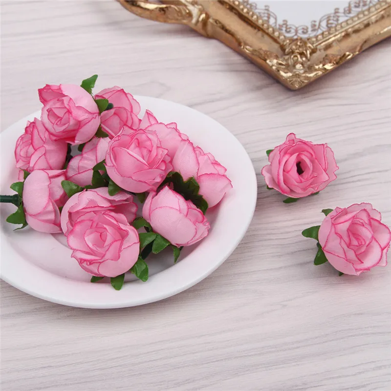 10pcs/lot Simulation Flower 3cm Silk Artificial Flower Head Handmade DIY Flower WeddingParty Home Decoration
10pcs/lot Simulation Flower 3cm Silk Artificial Flower Head Handmade DIY Flower WeddingParty Home Decoration