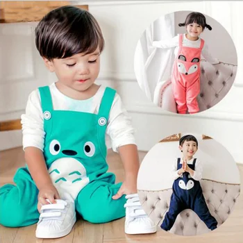 Toddler kids rompers cute cartoon Fox Totoro baby Bib pants Uniex girls boys Clothing Body Suit for Newborn
Toddler kids rompers cute cartoon Fox Totoro baby Bib pants Uniex girls boys Clothing Body Suit for Newborn