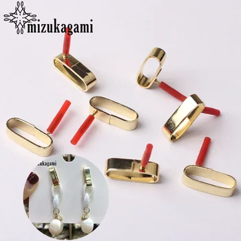 Zinc Alloy Golden Geometric Hollow Long Oval Base Earrings Connector 5*19mm 6pcs/lot For DIY Earrings Jewelry Making Accessories
Zinc Alloy Golden Geometric Hollow Long Oval Base Earrings Connector 5*19mm 6pcs/lot For DIY Earrings Jewelry Making Accessories