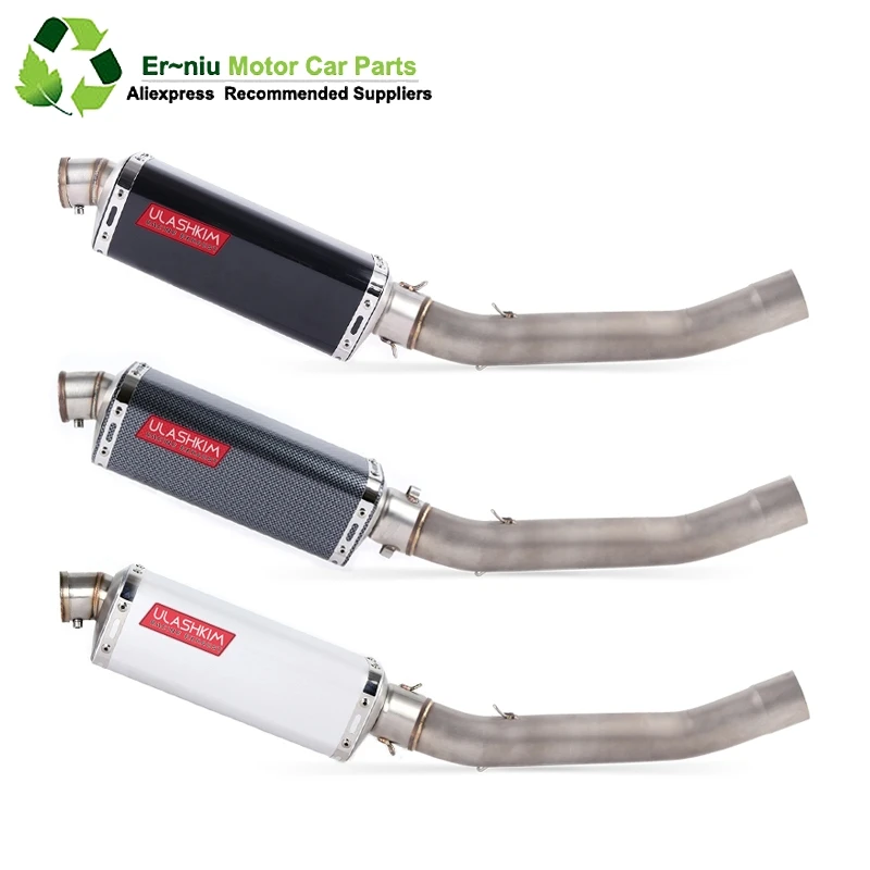 Motorcycle Full System Exhaust Slip-On For kawasaki Z800 Z 800 Exhaust Muffler Escape Middle Mid Contact Pipe
Motorcycle Full System Exhaust Slip-On For kawasaki Z800 Z 800 Exhaust Muffler Escape Middle Mid Contact Pipe