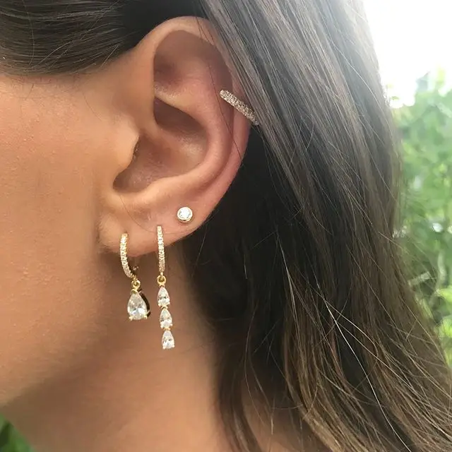 2019 new fashion high quality Rose Color white CZ With Crystal Surround Water Drop Earrings for Women Jewelry ornament gifts
2019 new fashion high quality Rose Color white CZ With Crystal Surround Water Drop Earrings for Women Jewelry ornament gifts