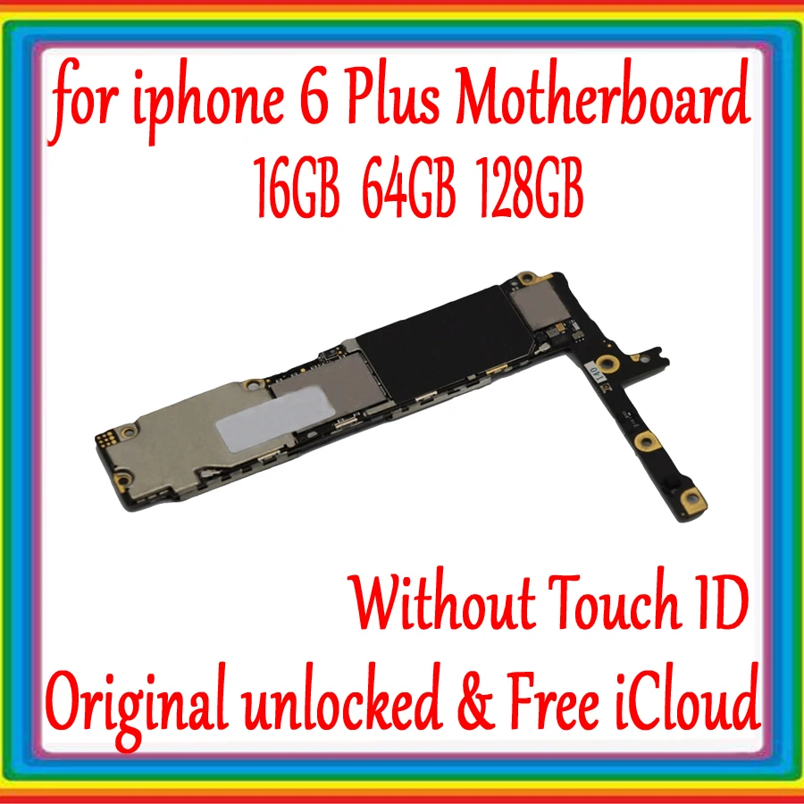 Free iCloud for iphone 6 Plus 5.5inch Motherboard without Touch ID,Good Tested for iphone 6 Plus Logic board Original unlocked
Free iCloud for iphone 6 Plus 5.5inch Motherboard without Touch ID,Good Tested for iphone 6 Plus Logic board Original unlocked