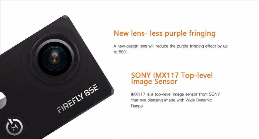 

Hawkeye Firefly 8SE new design better than Hawkeye Firefly 8S 170 Degree Super-View Bluetooth FPV Sport Action Cam