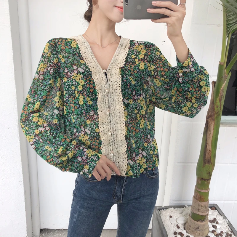 Chiffon Floral Moda Linen Top Mujer Camicia Donna Harajuku Bohemian Blusen Renda Blusa Camisas Women Blouse Shirt Ladies Tops
Chiffon Floral Moda Linen Top Mujer Camicia Donna Harajuku Bohemian Blusen Renda Blusa Camisas Women Blouse Shirt Ladies Tops