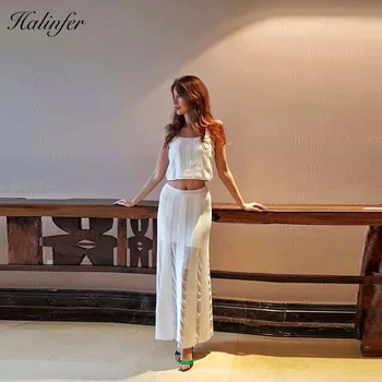 2018 New Fashion 2 piece set women sexy White Tops A-line dress Rayon Homecoming Party SetsTop Quality
2018 New Fashion 2 piece set women sexy White Tops A-line dress Rayon Homecoming Party SetsTop Quality