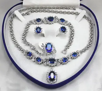 shippingwomen's jewelry aquamarine 18KGP Earring Bracelet Necklace Ring (A0425)
shippingwomen's jewelry aquamarine 18KGP Earring Bracelet Necklace Ring (A0425)