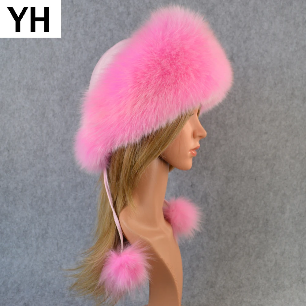 Winter Lady Outdoor Windproof Real Fox Fur Hat 100% Real Genuine Fox Fur Bomber Hats Women 2019 New Design Real Fox Fur Caps
Winter Lady Outdoor Windproof Real Fox Fur Hat 100% Real Genuine Fox Fur Bomber Hats Women 2019 New Design Real Fox Fur Caps