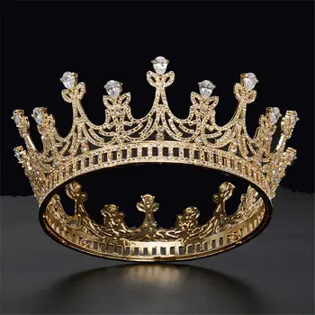 AAA Zircon Bride Crown Headband Queen King Diadem Bridal Wedding Hair Jewelry Accessories Prom Party Tiaras and Crowns Pageant
AAA Zircon Bride Crown Headband Queen King Diadem Bridal Wedding Hair Jewelry Accessories Prom Party Tiaras and Crowns Pageant