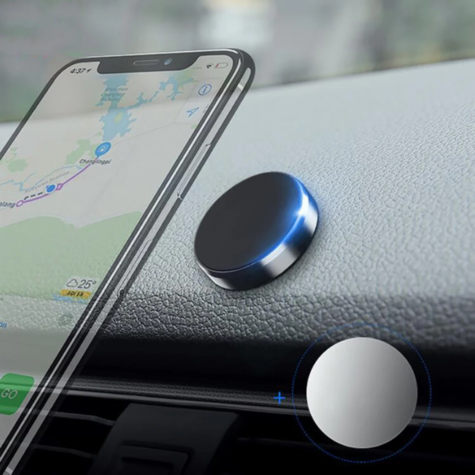 Mini Magnetic Universal Metal Plate in Car Phone Holder Multi-function Magnet Suction GPS Smart Phone Stand Grip Everywhere Cute
Mini Magnetic Universal Metal Plate in Car Phone Holder Multi-function Magnet Suction GPS Smart Phone Stand Grip Everywhere Cute