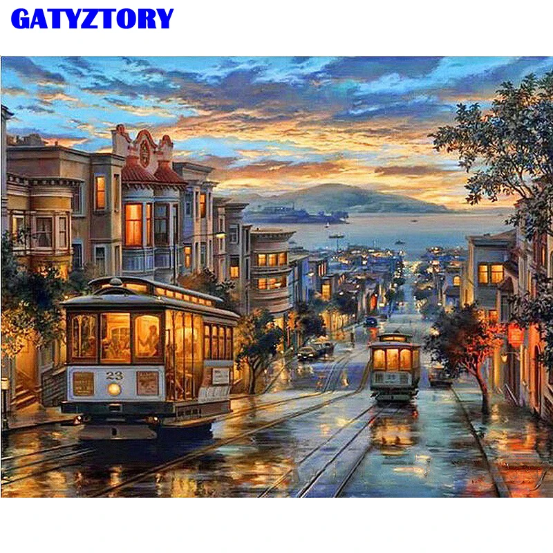 Frame Vintage Bus Landscape DIY Painting By Numbers Hand Painted Oil Painting On Canvas For Home Decoration 40x50cm Artworks
Frame Vintage Bus Landscape DIY Painting By Numbers Hand Painted Oil Painting On Canvas For Home Decoration 40x50cm Artworks