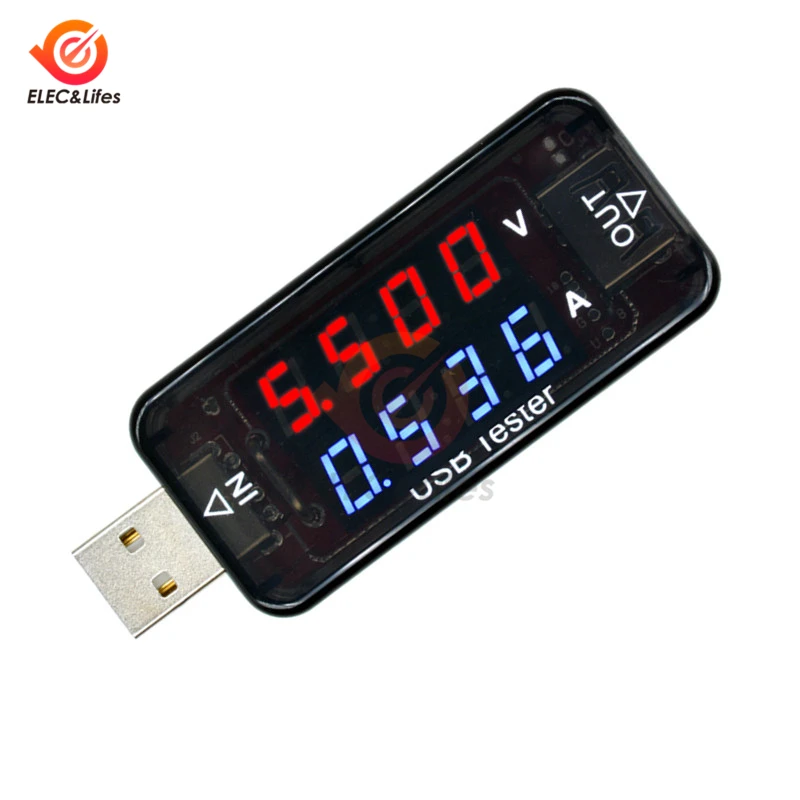 4 Bit High Precision USB Voltmeter Ammeter LCD Digital Current Voltage Charging Detector Mobile Power USB Tester Charger Doctor
4 Bit High Precision USB Voltmeter Ammeter LCD Digital Current Voltage Charging Detector Mobile Power USB Tester Charger Doctor