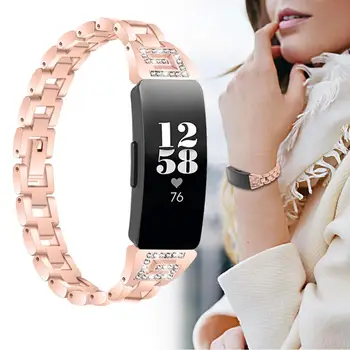 smart watch Stainless Steel Rhinestone G-Shape Watchband Wrist Strap for Fitbit Inspire/HR
smart watch Stainless Steel Rhinestone G-Shape Watchband Wrist Strap for Fitbit Inspire/HR