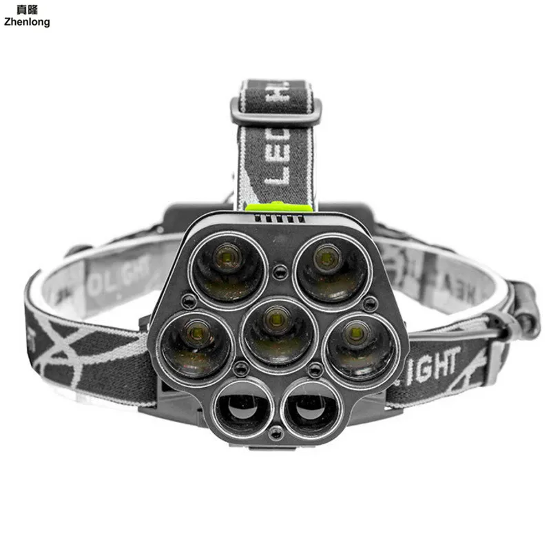 USB Rechargeable CREE XML-5*T6 7 LED Headlamp Multifunction Head Lamp LED Flashlight White Blue Head Light 18650 Night Fishing
USB Rechargeable CREE XML-5*T6 7 LED Headlamp Multifunction Head Lamp LED Flashlight White Blue Head Light 18650 Night Fishing