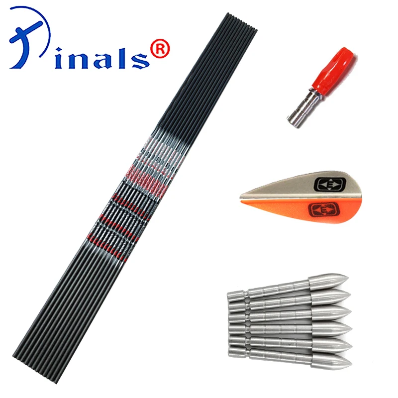 Archery V3 Spine350-900 ID4.2mm 30Inch Carbon Arrows Shaft Vanes Points Recurve Bow LongBow Hunting Shooting 12Set
Archery V3 Spine350-900 ID4.2mm 30Inch Carbon Arrows Shaft Vanes Points Recurve Bow LongBow Hunting Shooting 12Set