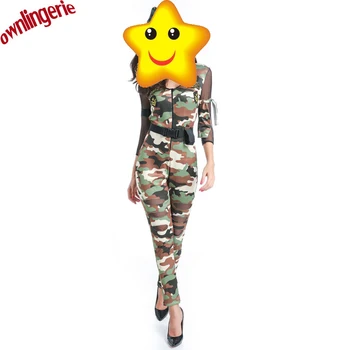 Free shipping Halloween Sexy Camouflage Women Costumes Army Soldier Air Force Commander Policewoman Cosplay Jumpsuits For Lady
Free shipping Halloween Sexy Camouflage Women Costumes Army Soldier Air Force Commander Policewoman Cosplay Jumpsuits For Lady