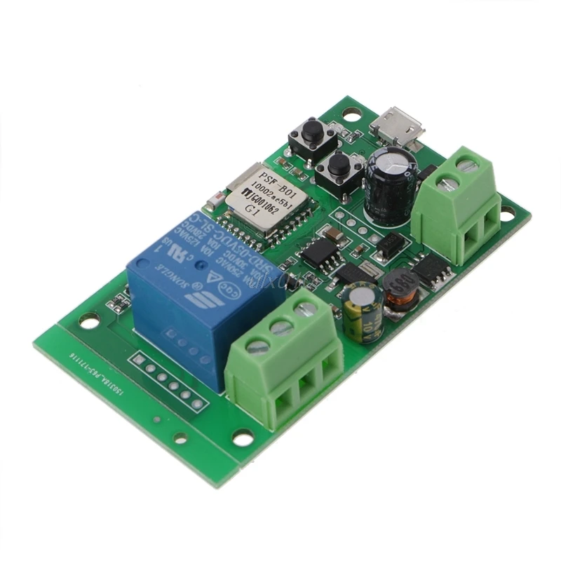 DC5V 12v 24v 32v wifi switch wireless Relay module Smart home Automation for access control systemr Inching/Self-Locking
DC5V 12v 24v 32v wifi switch wireless Relay module Smart home Automation for access control systemr Inching/Self-Locking