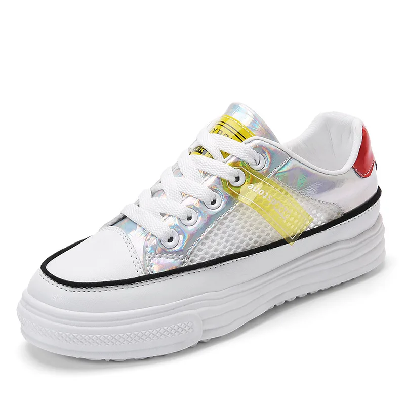 Summer New White Sneakers Shoes Women Female Platform Casual Breathble Vulcanized Shoes
Summer New White Sneakers Shoes Women Female Platform Casual Breathble Vulcanized Shoes