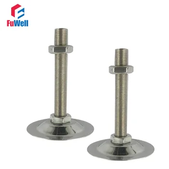 2pcs 95mmm Base M18/M20mm Thread Adjustable Foot Cups 100/120/150mm Length Articulated Leveling Foot for Furniture/Pipe Rack
2pcs 95mmm Base M18/M20mm Thread Adjustable Foot Cups 100/120/150mm Length Articulated Leveling Foot for Furniture/Pipe Rack