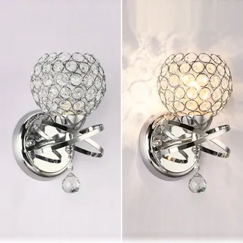 Wall Sconce Crystal Wall Light Simple Creative Warm Lamp Bedroom Bedside Wall Lamp Crystal Lights For Home AC90V-240V 5W @
Wall Sconce Crystal Wall Light Simple Creative Warm Lamp Bedroom Bedside Wall Lamp Crystal Lights For Home AC90V-240V 5W @