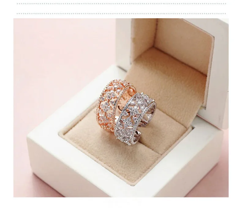 Cc Bijouterie Rings For Women Trendy Jewelry Hollow Clover Open Size Romantic Bridal Wedding Engagement Ring Anillos Cc773 10 Htb1Fzwzxuqil1Jjszfhq6Ydzfxam