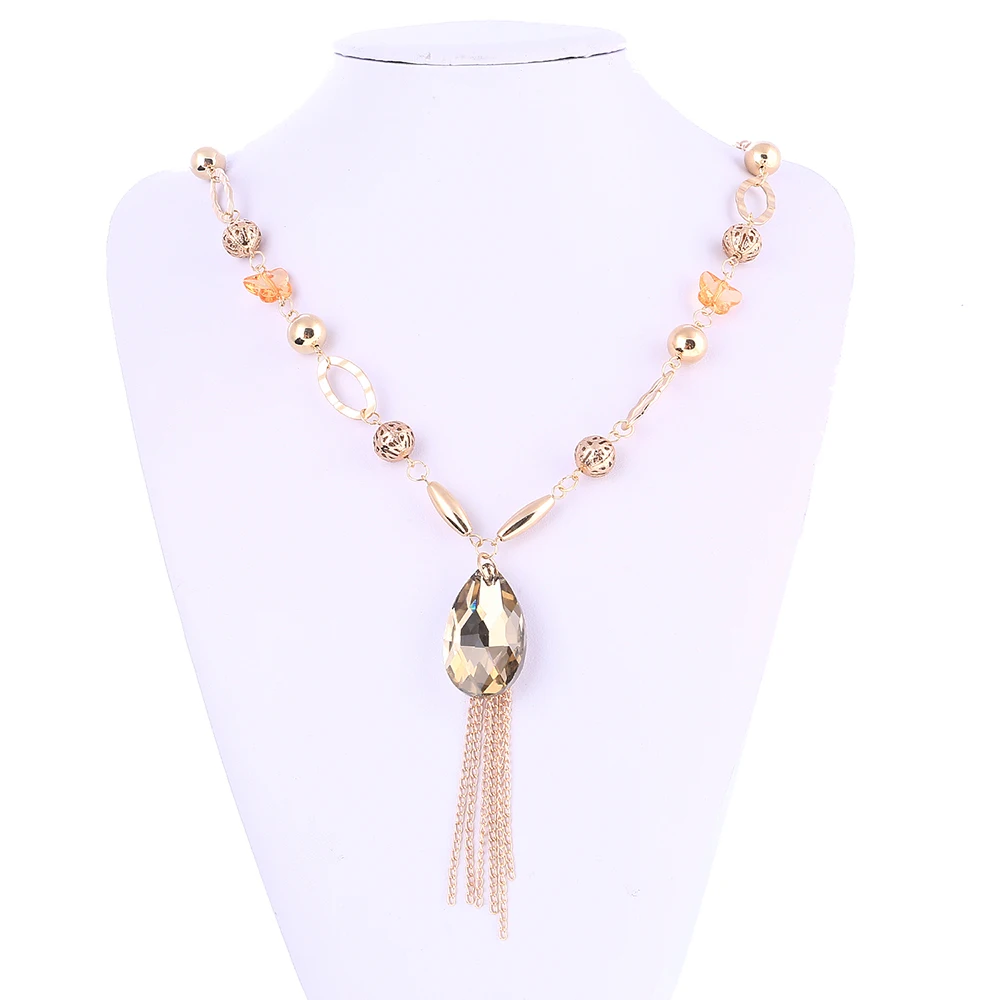 New Arrival Coat Chain Necklace Big Star Style Large Crystal Pendant Metal Tassel Long Chain Necklaces for Women Jewelry 1PC
New Arrival Coat Chain Necklace Big Star Style Large Crystal Pendant Metal Tassel Long Chain Necklaces for Women Jewelry 1PC