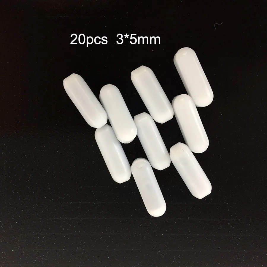 Free shipping C3x5mm 20pcs PTFE Magnetic Stirrer Mixer Stir Bars PTFE Stirring Bars white Teflon Spin Bars Without Pivot Ring
Free shipping C3x5mm 20pcs PTFE Magnetic Stirrer Mixer Stir Bars PTFE Stirring Bars white Teflon Spin Bars Without Pivot Ring