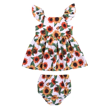 2019 2PCS Toddler Baby Kid Girls Clothes Summer Sleeveless Floral A-Line Dress +Shorts Outfits 0-2 Years
2019 2PCS Toddler Baby Kid Girls Clothes Summer Sleeveless Floral A-Line Dress +Shorts Outfits 0-2 Years