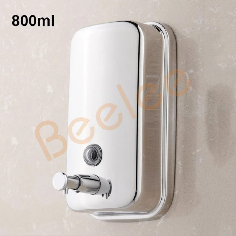 Bathroom 800ml Stainless Steel Soap Dispenser /Single-head Soap Dispenser,Soap Dispenser Washroom Shower Shampoo Dispenser
Bathroom 800ml Stainless Steel Soap Dispenser /Single-head Soap Dispenser,Soap Dispenser Washroom Shower Shampoo Dispenser
