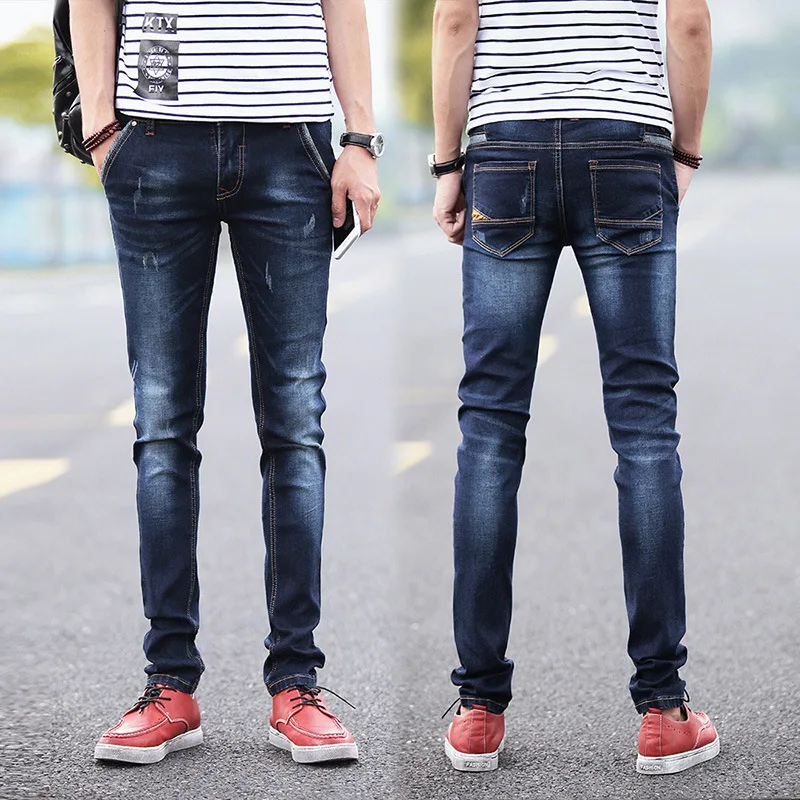 Jeans Men's 2019 Spring New Jeans Casual Fashion Hiphop High-quality Stretch High Waist Straight Blue Jeans Plus Size
Jeans Men's 2019 Spring New Jeans Casual Fashion Hiphop High-quality Stretch High Waist Straight Blue Jeans Plus Size