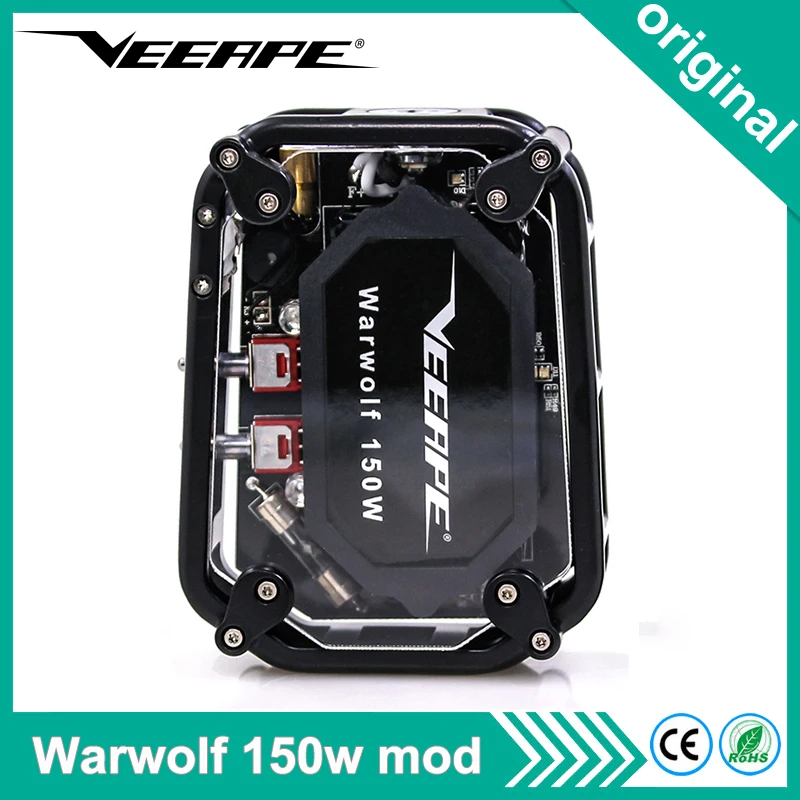 Veeape warwolf Laser Vape Mod 50W 100W 150W 3500mAh Battery Laser Box mod electronic cigarette mod for 510 Thread
Veeape warwolf Laser Vape Mod 50W 100W 150W 3500mAh Battery Laser Box mod electronic cigarette mod for 510 Thread