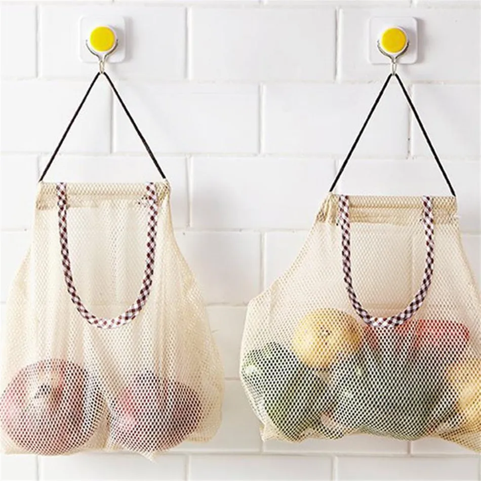 VOGVIGO kitchen Vegetable Onion Potato Storage Hanging Bag Hollow Breathable Mesh Bag Kitchen Garlic Ginger Mesh Storage Bag
VOGVIGO kitchen Vegetable Onion Potato Storage Hanging Bag Hollow Breathable Mesh Bag Kitchen Garlic Ginger Mesh Storage Bag