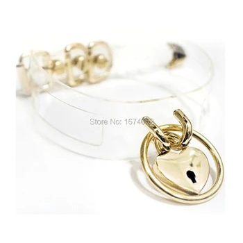 Cute Handmade Jewelry Handcrafted Clear Vinyl Transparent Collar O Shaped Safe Heart Lock Key Collar Necklace
Cute Handmade Jewelry Handcrafted Clear Vinyl Transparent Collar O Shaped Safe Heart Lock Key Collar Necklace
