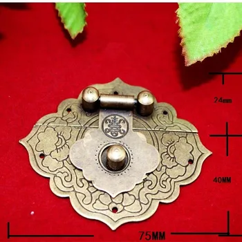 Brass Buckle Hasp Hasp Wooden Wine Box With Lock Buckle Antique Padlock Hardware,Bronze Tone Flower Style Lock,75mm
Brass Buckle Hasp Hasp Wooden Wine Box With Lock Buckle Antique Padlock Hardware,Bronze Tone Flower Style Lock,75mm