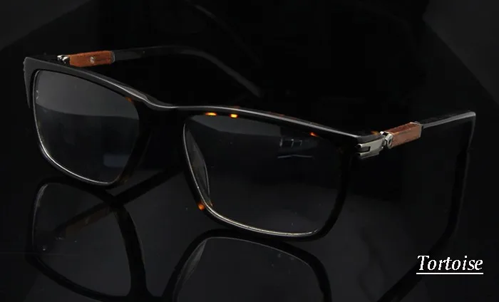 Tortoise eyeglasses side view