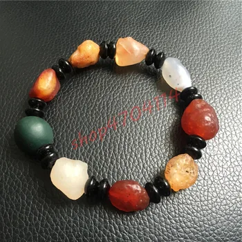 Natural colorful sugar heart Gobi agate stone, Bracelet/necklace, exquisite handicraft jewelry
Natural colorful sugar heart Gobi agate stone, Bracelet/necklace, exquisite handicraft jewelry