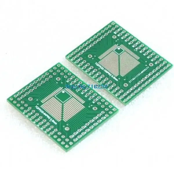 5Pcs FQFP TQFP 32 44 64 80 100 LQFP to DIP Transfer Board DIP Pin Board Pitch Adapter
5Pcs FQFP TQFP 32 44 64 80 100 LQFP to DIP Transfer Board DIP Pin Board Pitch Adapter