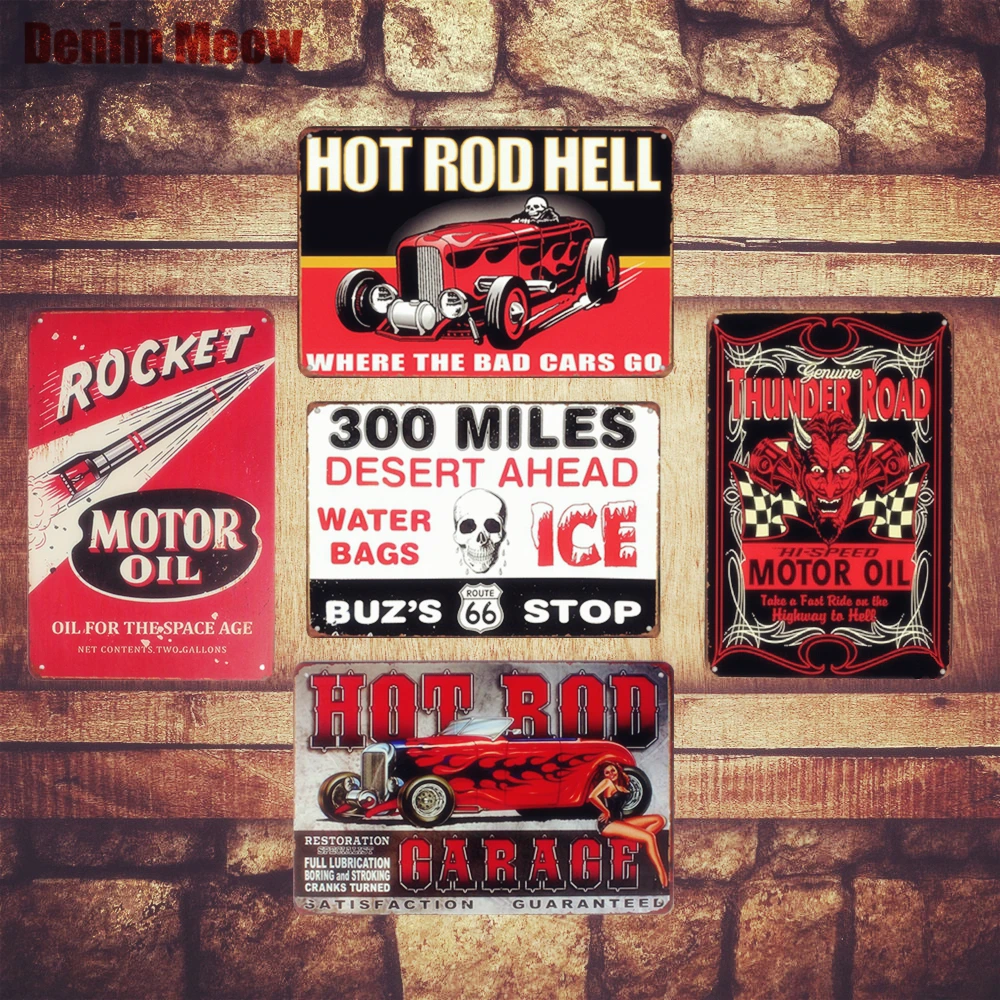Thunder Road Plaque Vintage Metal Tin Signs Home Bar Garage Decorative Metal Plates Hot Rod Hell Wall Stickers Art Poster N214
Thunder Road Plaque Vintage Metal Tin Signs Home Bar Garage Decorative Metal Plates Hot Rod Hell Wall Stickers Art Poster N214