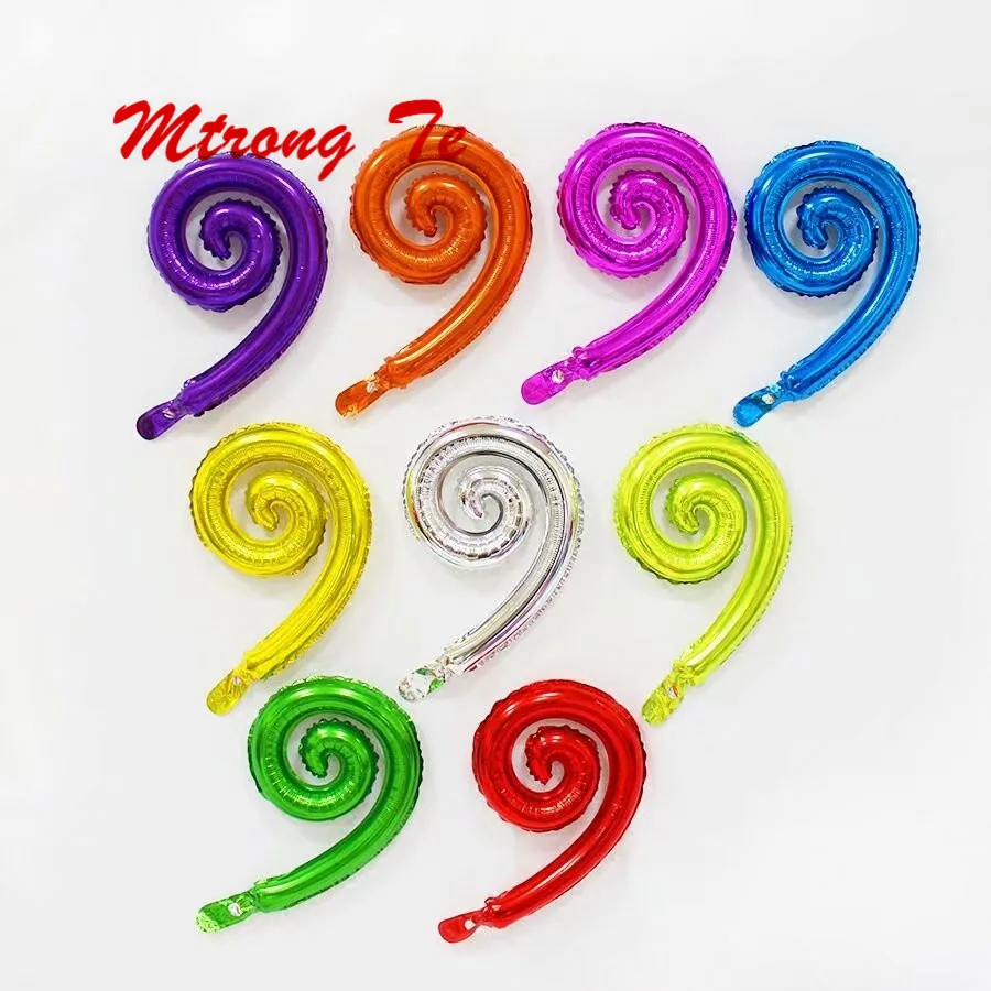 50pcs Colorful Spiral Wave Curve Foil Balloons Family Birthday Party Wedding Decoration Wall Stickers Inflatable Toys Air Globos
50pcs Colorful Spiral Wave Curve Foil Balloons Family Birthday Party Wedding Decoration Wall Stickers Inflatable Toys Air Globos