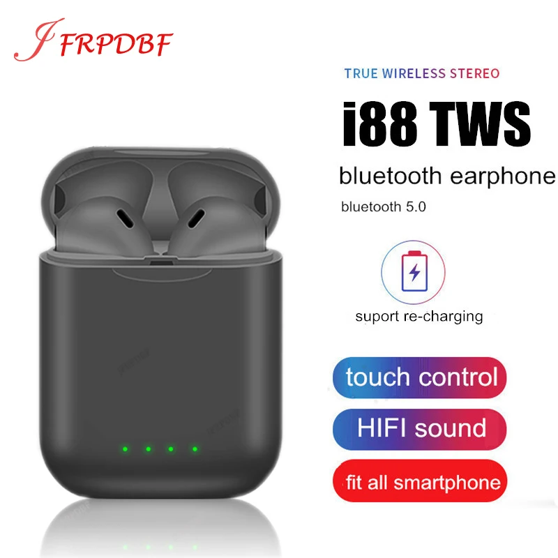 

i88 TWS 5.0 Wireless Blutooth Earphone Mini Earpod Touch Earbud Stereo with Charging box PK i9s i10 i11 i12 i14 i18 i20 i30 i80