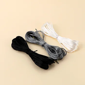 10M Professional Pacifier Chain Cord for Baby Teething Necklace Jewelry Making Nylon Baby Teether Cord Satin Silk Rope
10M Professional Pacifier Chain Cord for Baby Teething Necklace Jewelry Making Nylon Baby Teether Cord Satin Silk Rope