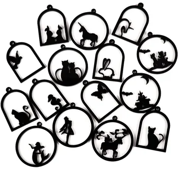 1pcs Butterfly Fish Cat Girl Rabbit Animal Acrylic Frame Pendant Gold Charm Bezel Setting Cabochon Setting UV Resin Charm
1pcs Butterfly Fish Cat Girl Rabbit Animal Acrylic Frame Pendant Gold Charm Bezel Setting Cabochon Setting UV Resin Charm