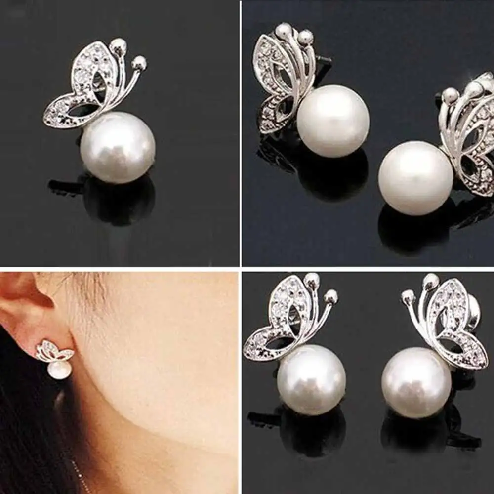 KISSWIFE butterfly pearl earrings, han edition earrings fashion jewelry for the brides earring
KISSWIFE butterfly pearl earrings, han edition earrings fashion jewelry for the brides earring