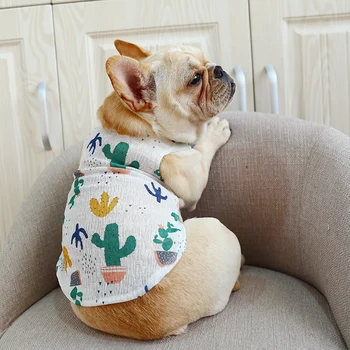 Breathable Mesh Dog Shirt Clothes Summer Cooling Pet Vest Pink Green Cute French Bulldog Small Medium Puppies Animal Costumes
Breathable Mesh Dog Shirt Clothes Summer Cooling Pet Vest Pink Green Cute French Bulldog Small Medium Puppies Animal Costumes